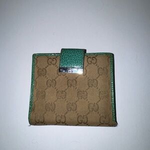 Gucci Brown and Green Women's Wallet